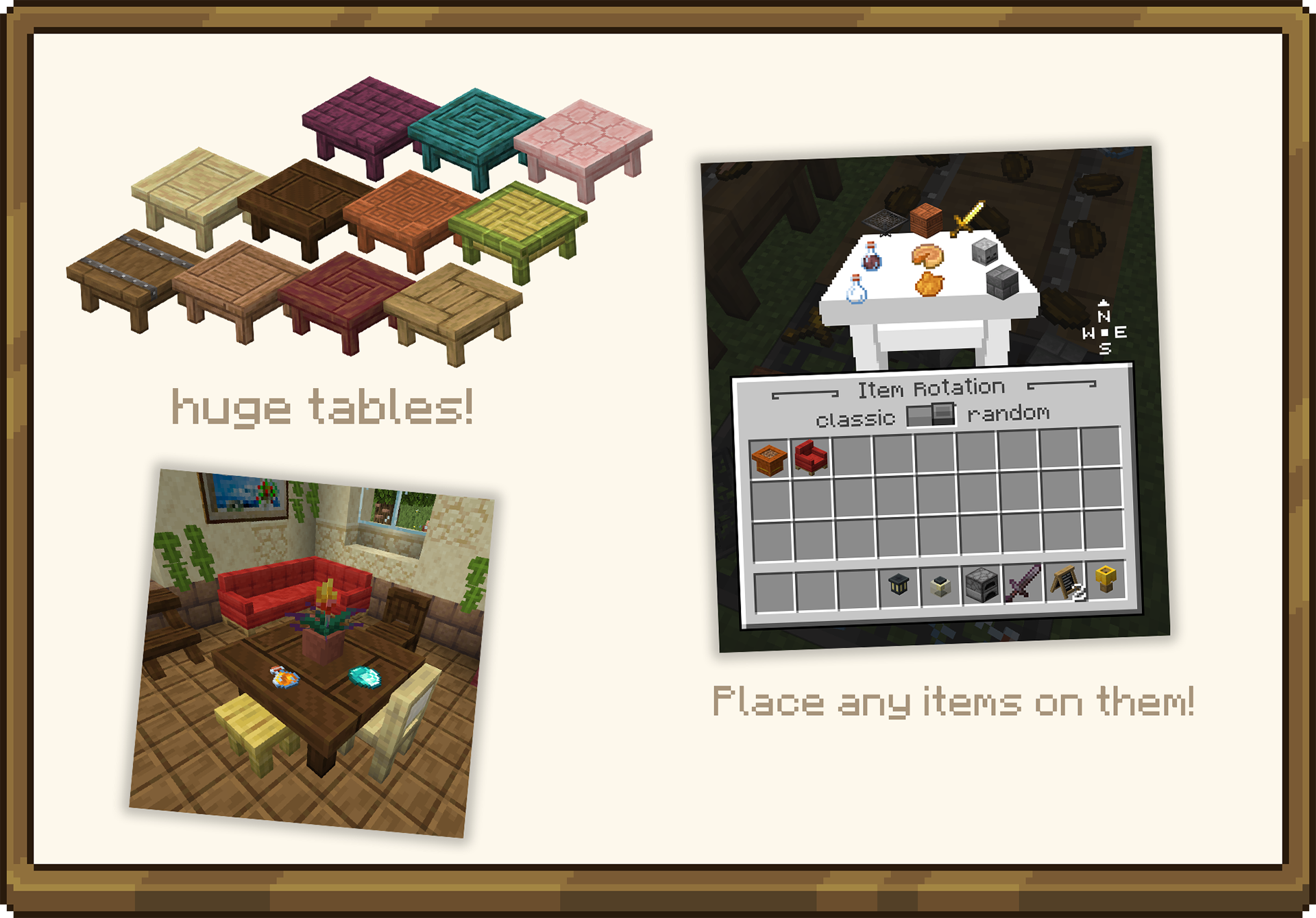 tables